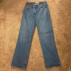 Abercrombie and Fitch Low Rise Baggy Jeans